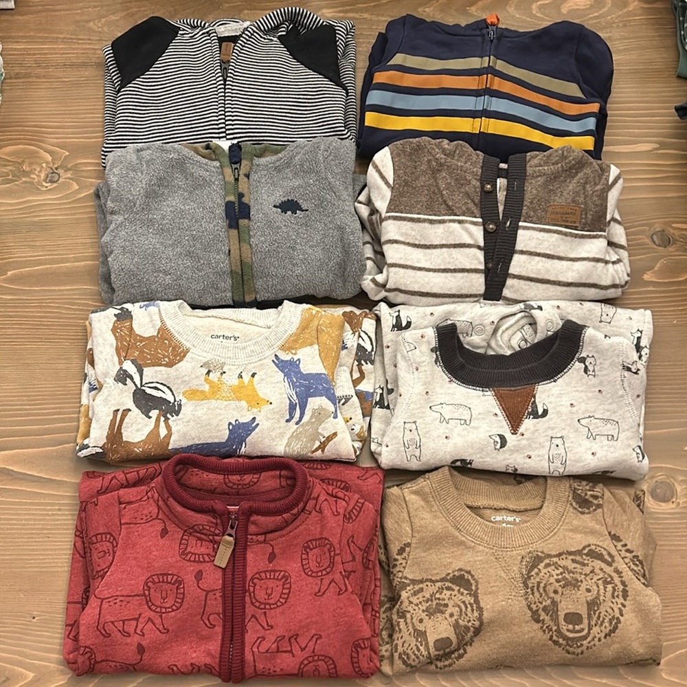 Bundle - 6M Carter’s one pieces x8
